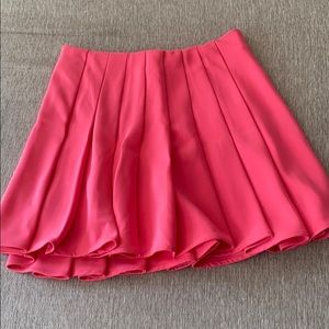 Pink skirt